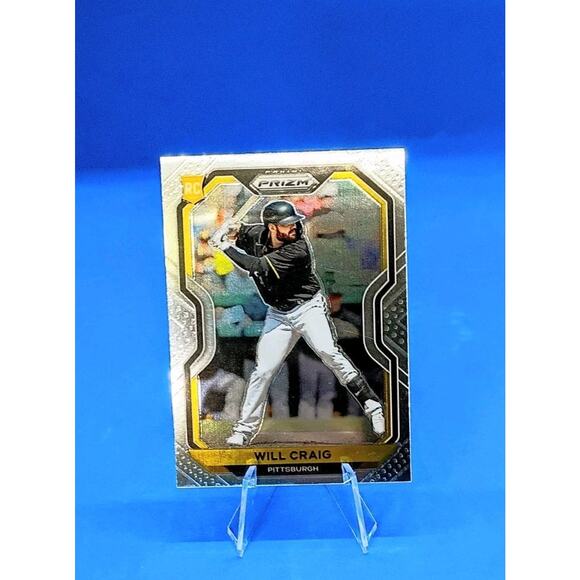 Will Craig RC #247 Panini Prizm 2021 Pittsburgh Pirates - Picture 5 of 8